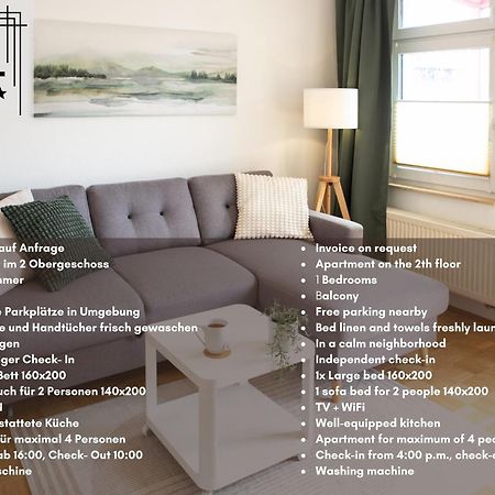 2 Zimmer, Bett Und Schlafsofa, Balkon, Waschmaschine L Leipzig Luaran gambar